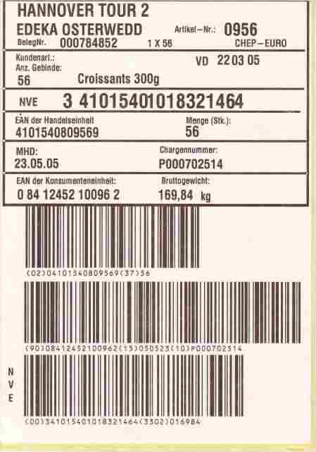 gs1 128 barcode standard